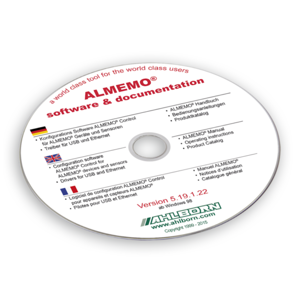 ALMEMO® Control Configuration software for devices and sensors