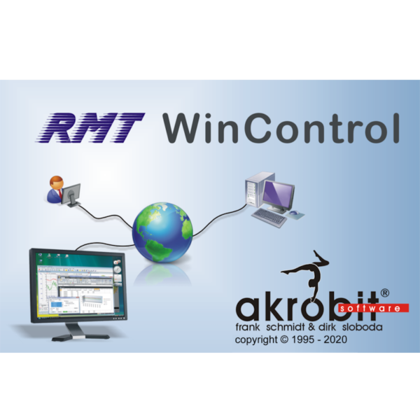 RMT WinControl software for evaluating, monitoring, networking